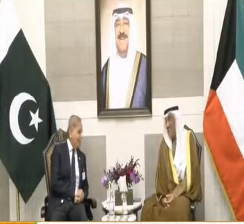 وزیراعظم کا کویت کیساتھ اقتصادی تعلقات کے مزید فروغ کا عزم
