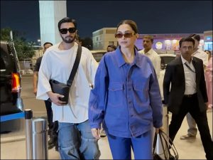 دیپیکا اور رنویر دوسری بار والدین بننے کے اعلان کے بعد پہلی بار ایک ساتھ منظرِ عام پر