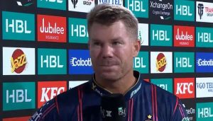 پاکستانی ٹیلنٹ سے متاثر، ڈیوڈ وارنر کی نظریں کراچی کنگز کو فائنل تک لے جانے پر