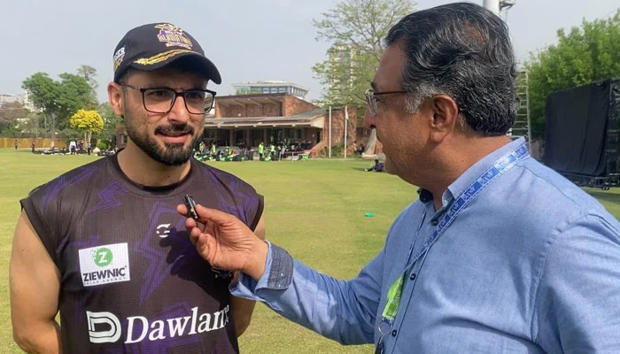 ابرار احمد کی توجہ بولنگ پر مرکوز، ٹیم کے ٹائٹل جیتنے کے لیے پُرامید