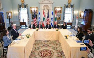 واشنگٹن میں اسرائیل اور لبنان کے درمیان براہِ راست مذاکرات پر پیش رفت، امن معاہدے کی امید