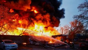 روس کے میزائل اور ڈرون حملے، یوکرین میں 12 افراد ہلاک