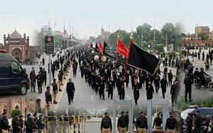 نو محرم پر پنجاب میں سکیورٹی کے سخت انتظامات، ایک لاکھ سے زائد اہلکار تعینات