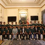 لندن میں قومی ہاکی ٹیم کے اعزاز میں استقبالیہ، کھویا ہوا مقام واپس حاصل کرنے کے عزم کا اظہار