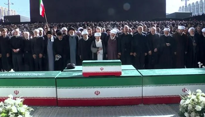 تہران میں آیت اللہ علی خامنہ ای کی نمازِ جنازہ ادا، لاکھوں افراد اور 100 ممالک کے وفود کی شرکت