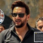 شاہد آفریدی کا شاپور زدران کے انتقال پر اظہارِ افسوس، بھرپور خراجِ عقیدت پیش