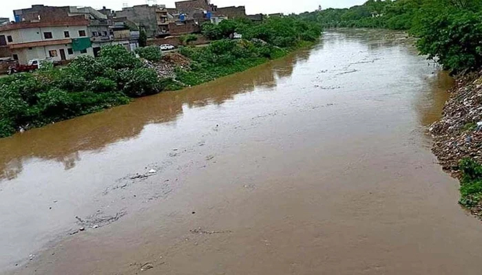 نالہ لئی میں پانی کی سطح 20 فٹ تک پہنچ گئی، خطرے کے سائرن بجا دیے گئے