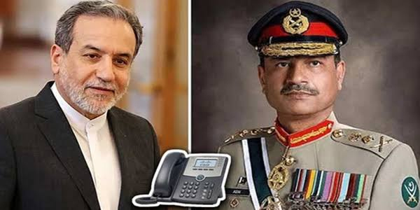 ایرانی وزیرِ خارجہ عباس عراقچی کا فیلڈ مارشل سید عاصم منیر سے ٹیلیفونک رابطہ
